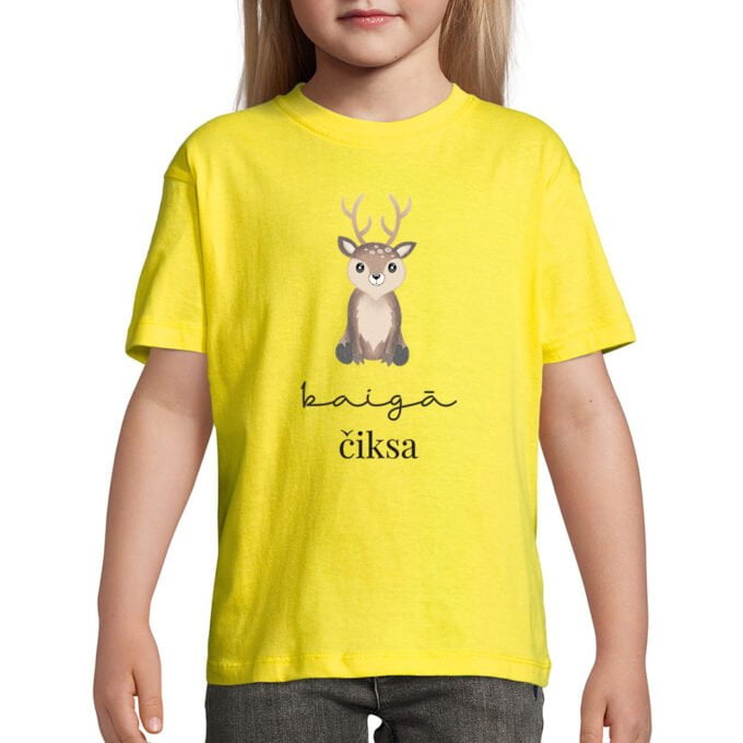 bērnu t-krekls ar briedi
