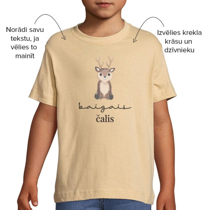 bērnu krekls ar briedi