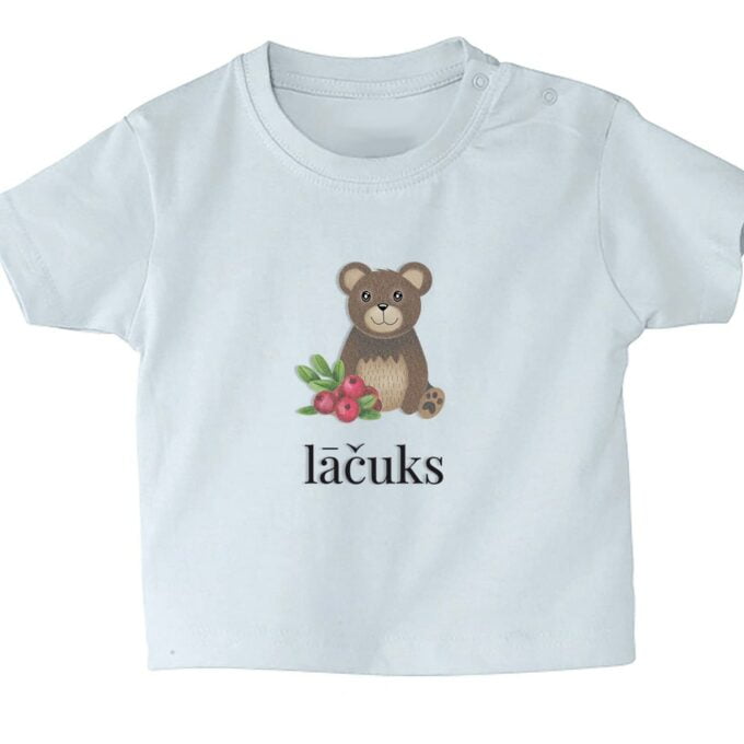 mazuļu krekls ar lāci
